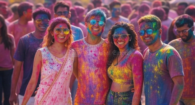 Celebrate Holi in Dubai